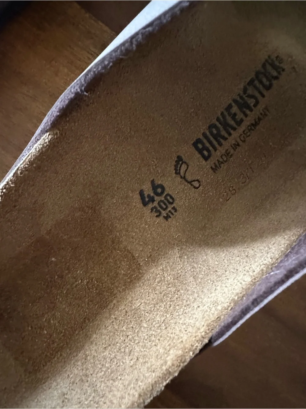 Birkenstock Arizona Double Strap Sandals — Brown men’s size 46 NEW